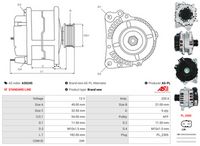 AS-PL A3524S - Alternador