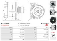 AS-PL A3548S - Alternador