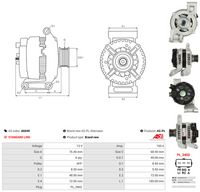 AS-PL A6049 - Alternador