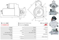 AS-PL S6061 - Motor de arranque