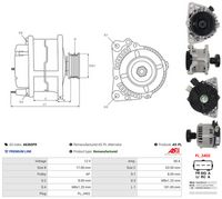 AS-PL A6365PR - Alternador