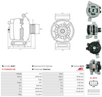 AS-PL A6367 - Alternador