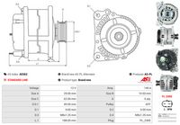 AS-PL A0362 - Alternador