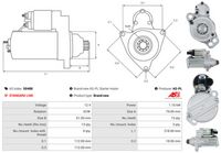AS-PL S0488 - Motor de arranque