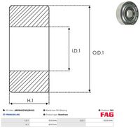 AS-PL ABE9042(FAG)(BULK) - Cojinete
