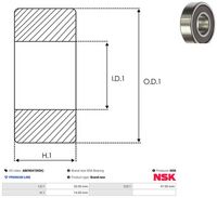 AS-PL ABE9047(NSK) - Cojinete
