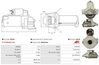 AS-PL S3125 - Motor de arranque
