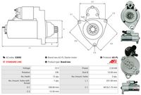 AS-PL S3093 - Motor de arranque