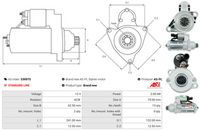 AS-PL S3097S - Motor de arranque