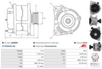 AS-PL A6365PR - Alternador