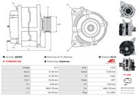 AS-PL A0530S - Alternador