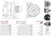 AS-PL A0429S - Alternador