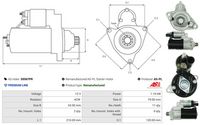 AS-PL S0567PR - Motor de arranque