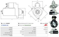 AS-PL S0659PR - Motor de arranque