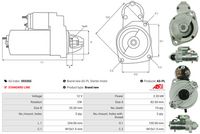 AS-PL S9335S - Motor de arranque