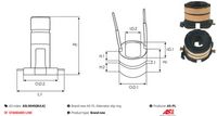 AS-PL ASL9049(BULK) - Anillo colector, alternador