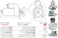 AS-PL S0704S - Motor de arranque