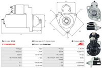 AS-PL S0120 - Motor de arranque