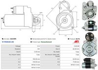 AS-PL S5310PR - Motor de arranque