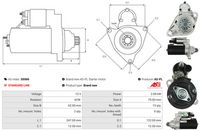 AS-PL S0566 - Motor de arranque
