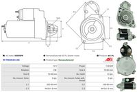 AS-PL S6055PR - Motor de arranque