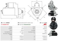 AS-PL S0006SR - Motor de arranque