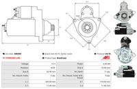 AS-PL S0659S - Motor de arranque