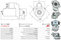 AS-PL S6366S - Motor de arranque