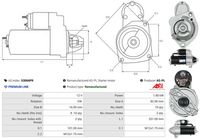 AS-PL S3066PR - Motor de arranque