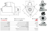AS-PL S3292S - Motor de arranque