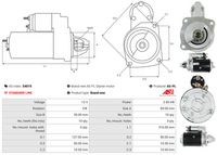 AS-PL S4019 - Motor de arranque