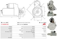 AS-PL S6191 - Motor de arranque