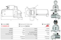 AS-PL S9015 - Motor de arranque