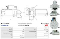 AS-PL S9513P - Motor de arranque