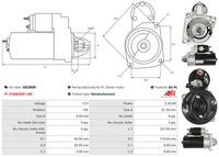 AS-PL S0230SR - Motor de arranque