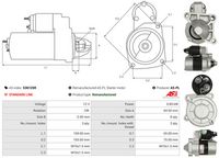 AS-PL S3012SR - Motor de arranque