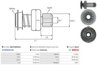 AS-PL SD0313(BOSCH) - Engranaje de rueda libre, arrancador