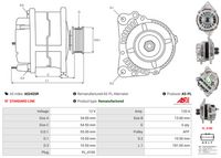 AS-PL A5242SR - Alternador