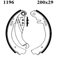 BREMBO S59506 - Juego de zapatas de frenos - ESSENTIAL LINE