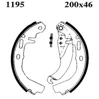 BREMBO S59507 - Juego de zapatas de frenos - ESSENTIAL LINE