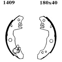 BREMBO H68014 - Juego de zapatas de frenos - ESSENTIAL LINE - Standard Kit
