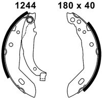 BREMBO K68024 - Juego de zapatas de frenos