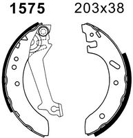BREMBO S24526 - Juego de zapatas de frenos - ESSENTIAL LINE