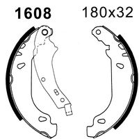BREMBO S61525 - Juego de zapatas de frenos - ESSENTIAL LINE