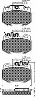 BREMBO DP61006 - Kit frenos, freno de disco - PRIME LINE - DOT 4 LV