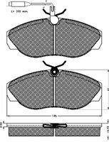 BREMBO DP23015 - Kit frenos, freno de disco - PRIME LINE - DOT 4 LV