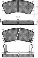 BREMBO P56033 - Juego de pastillas de freno - PRIME LINE