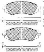BREMBO P15002 - Juego de pastillas de freno - PRIME LINE