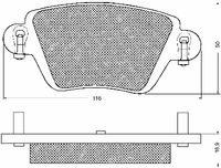 BREMBO DP24023 - Kit frenos, freno de disco - PRIME LINE - DOT 4 LV