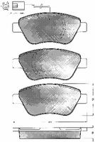 BREMBO P23140 - Juego de pastillas de freno - PRIME LINE